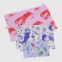 Baggu - BA BA BAG - Go Pouch Set, Sea Creatures