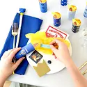 TOPS Malibu TOM PS - Hanukkah Tabletop Surprise Candle Set of 8