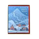 Noteworthy Paper and Press - NPP NPP NSHO - Making Spirits Bright Snowy Ski Village Boxed Note Set