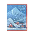 Noteworthy Paper and Press - NPP NPP NSHO - Making Spirits Bright Snowy Ski Village Boxed Note Set
