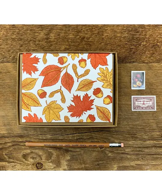 Noteworthy Paper and Press - NPP NPP NSBL - Fall Leaves Blank Boxed Note Set