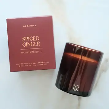 Botanica - BOT BOT CALA - Spiced Ginger 12 oz. Holiday Candle