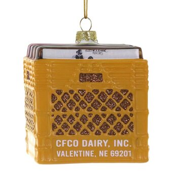 Cody Foster - COF COF OR - Crate of Records Ornament