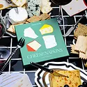 Piecework Puzzles - PIEP PIEP HGKL - Cheese Linen Cocktail Napkin Set of 4