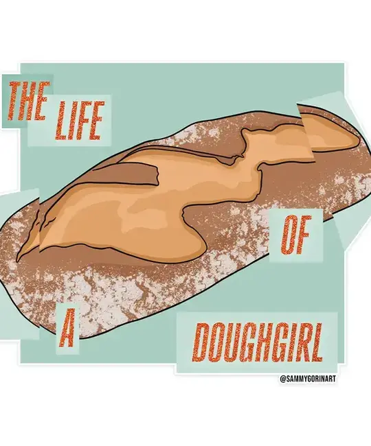 Sammy Gorin - SAG SAG ST - The Life of a Dough Girl Showgirl Taylor Swift Sticker
