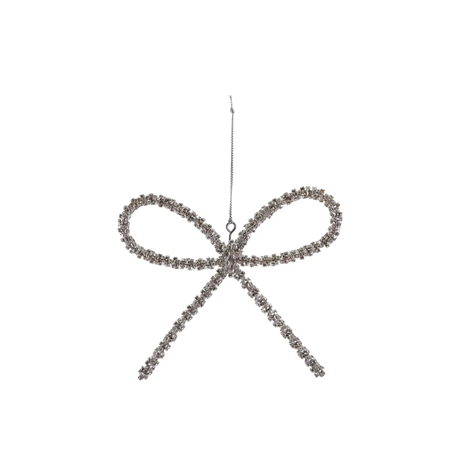 Creative Co-Op - CCO CCO OR - Rhinestone Metal Bow Ornament