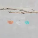 Creative Co-Op - CCO CCO OR - Puffer Fish Resin Ornament (Assorted Colors: Pink, Mint, Clear)