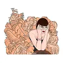 Sammy Gorin - SAG SAG ST - And, Baby, That's Showbiz Showgirl Taylor Swift Sticker
