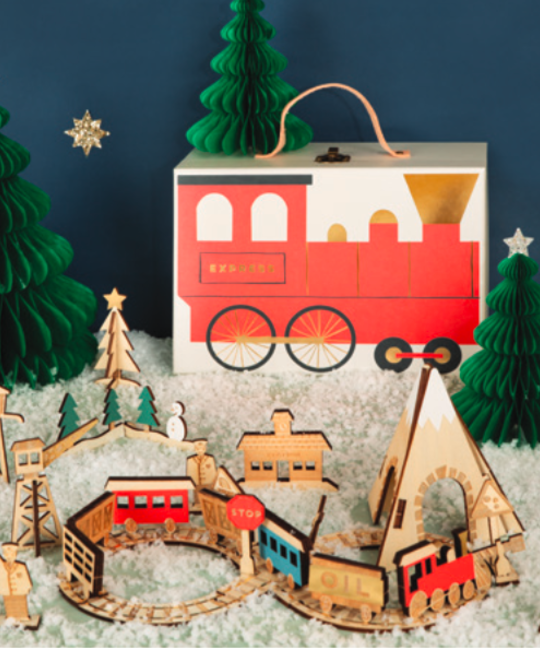 Meri Meri - MEM MEM CAAD - Railway Train Advent Calendar