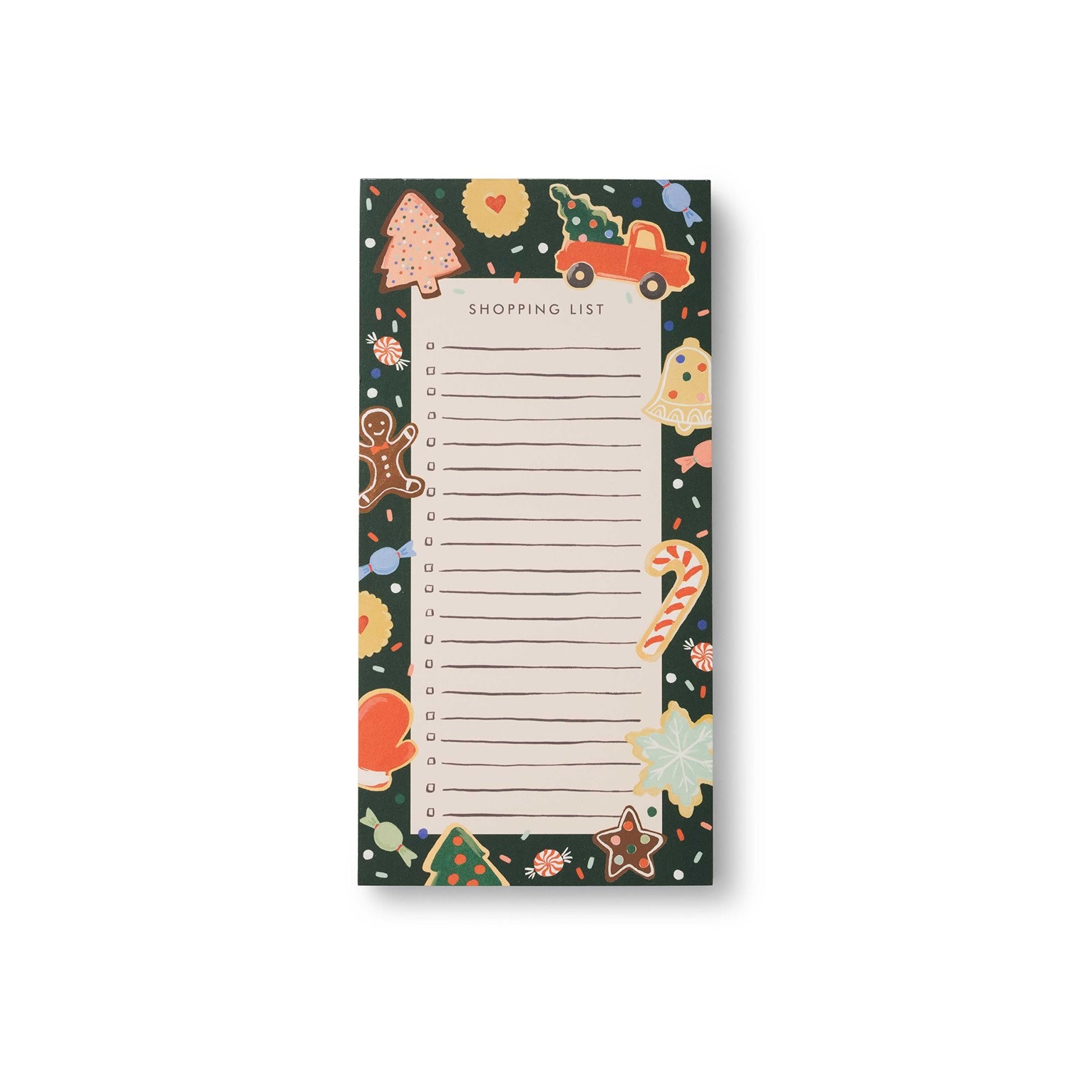 Rifle Paper Co - RP RP NP - Christmas Cookies Market List Note Pad
