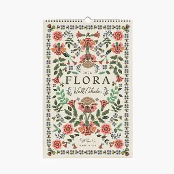 Rifle Paper Co - RP RP CAWA - 2026 Flora Wall Calendar