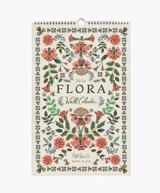 Rifle Paper Co - RP RP CAWA - 2026 Flora Wall Calendar
