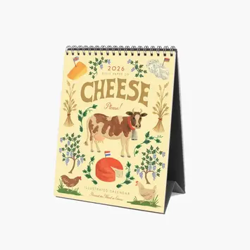 Rifle Paper Co - RP RP CADE - 2026 Cheese Desk Calendar