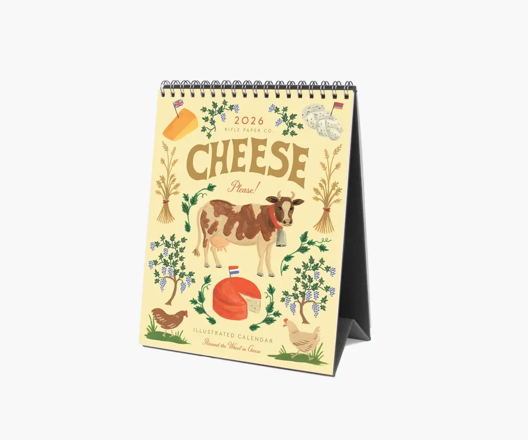 Rifle Paper Co - RP RP CADE - 2026 Cheese Desk Calendar
