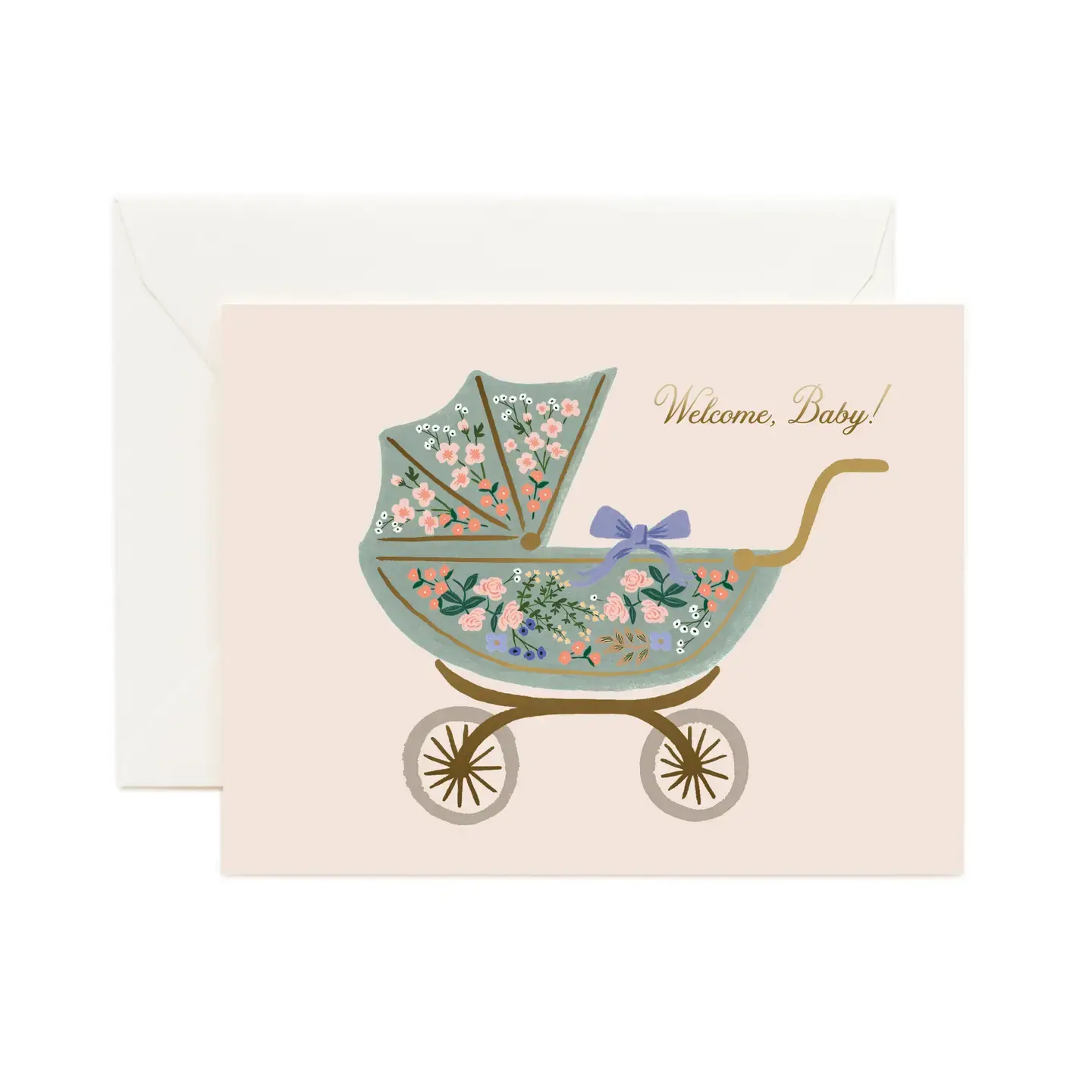 Rifle Paper Co - RP RPGCBA0018 - Floral Pram Baby Card