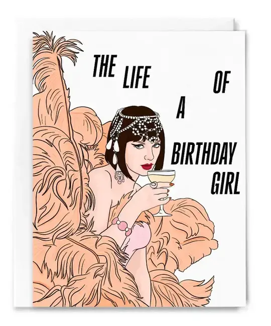 Sammy Gorin - SAG SAGGCBI0034 - The Life of a Birthday Girl Show Girl Taylor Swift Card