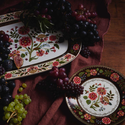 Rifle Paper Co - RP RP HG - Gracie Large Porcelain Serving Platter