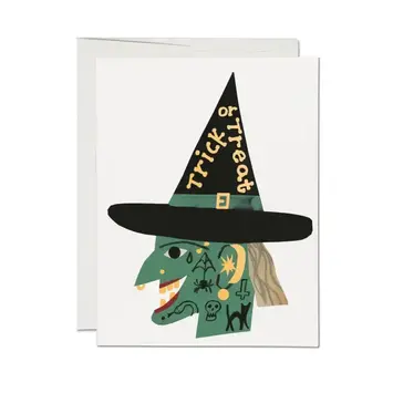 Red Cap Cards - RCC RCCGCHA0011 - Cool Witch Halloween Card
