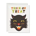 Red Cap Cards - RCC RCCGCHA0012 - Spooky Black Cat Halloween Card