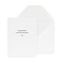 Sugar Paper - SUG SUGGCWE0015 - Congratulations to the Bride and Groom Wedding Card
