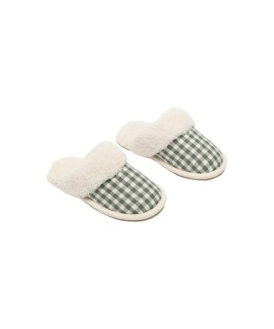 Rylee + Cru - RC RC BKBC - Slippers || Evergreen Gingham , XS