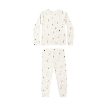 Rylee + Cru - RC RC BKBC - Organic Long Sleeve Pajama Set || Skiers