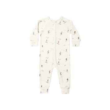 Rylee + Cru - RC RC BKBC - Organic Long John Sleeper Pajama || Skiers