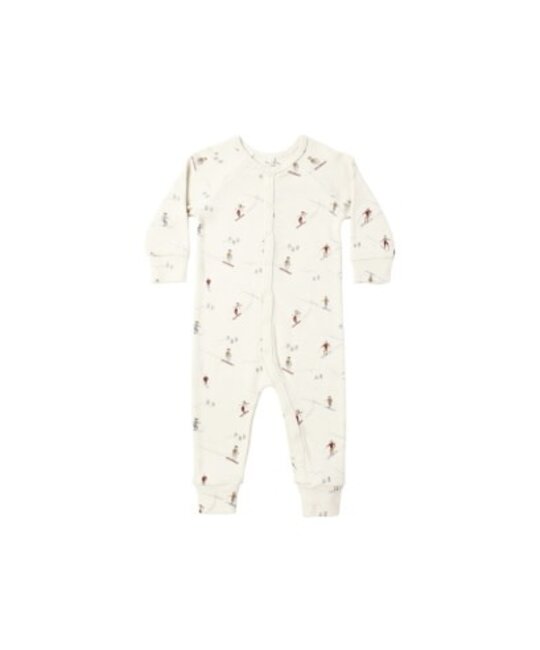 Rylee + Cru - RC RC BKBC - Organic Long John Sleeper Pajama || Skiers