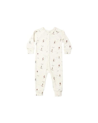 Rylee + Cru - RC RC BKBC - Organic Long John Sleeper Pajama || Skiers