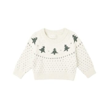 Rylee + Cru - RC RC BKBC - Fair Isle Sweater || Trees
