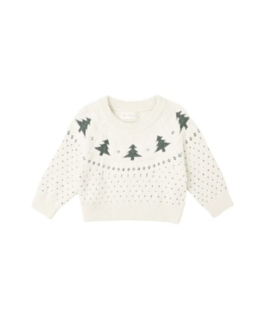 Rylee + Cru - RC RC BKBC - Fair Isle Sweater || Trees