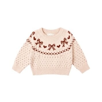 Rylee + Cru - RC RC BKBC - Fair Isle Sweater || Bows
