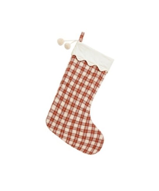 Rylee + Cru - RC Rylee + Cru - Christmas Stocking || Red Plaid
