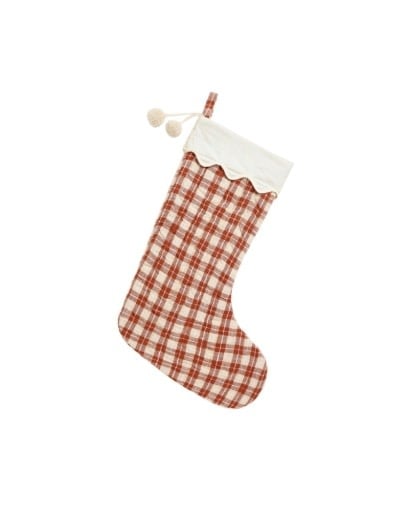 Rylee + Cru - RC Rylee + Cru - Christmas Stocking || Red Plaid
