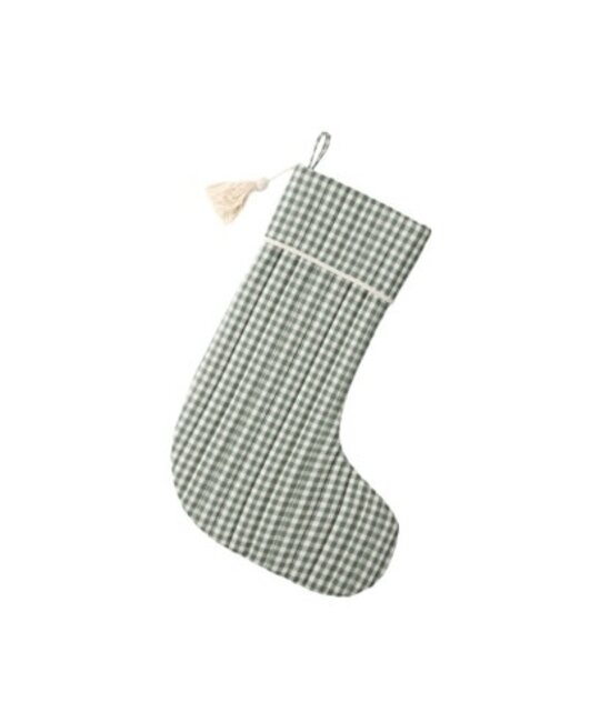 Rylee + Cru - RC RC HGDE - Christmas Stocking || Evergreen Gingham