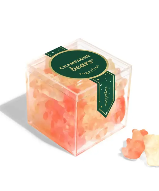 Sugarfina - SU SU FAD - Holiday Champagne Bears Small Cube (2025)