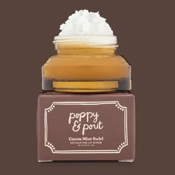 Poppy & Pout - PAP PAP AP - Cocoa Mint Swirl Lip Scrub