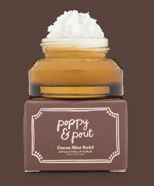 Poppy & Pout - PAP PAP AP - Cocoa Mint Swirl Lip Scrub