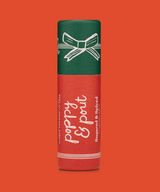 Poppy & Pout - PAP PAP APPR - Sugared & Spiced Lip Balm, 2025 Holiday Collection
