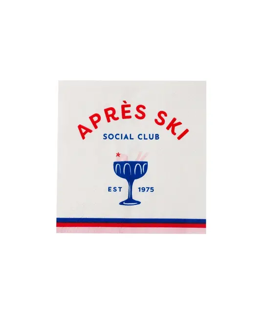 Bonjour Fête - BOF BOF PSNP - Apres Ski Small Napkins