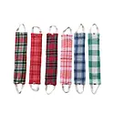 Creative Co-Op - CCO CCO AP - Plaid Flannel Neck Wrap with Natural Lentils & Lavender (Hot/Cold), Assorted Plaids