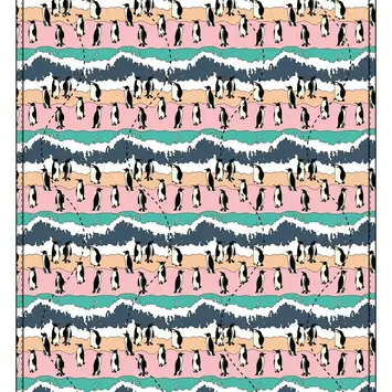 Baggu - BA BA GO - Puffy Picnic Blanket, Penguin