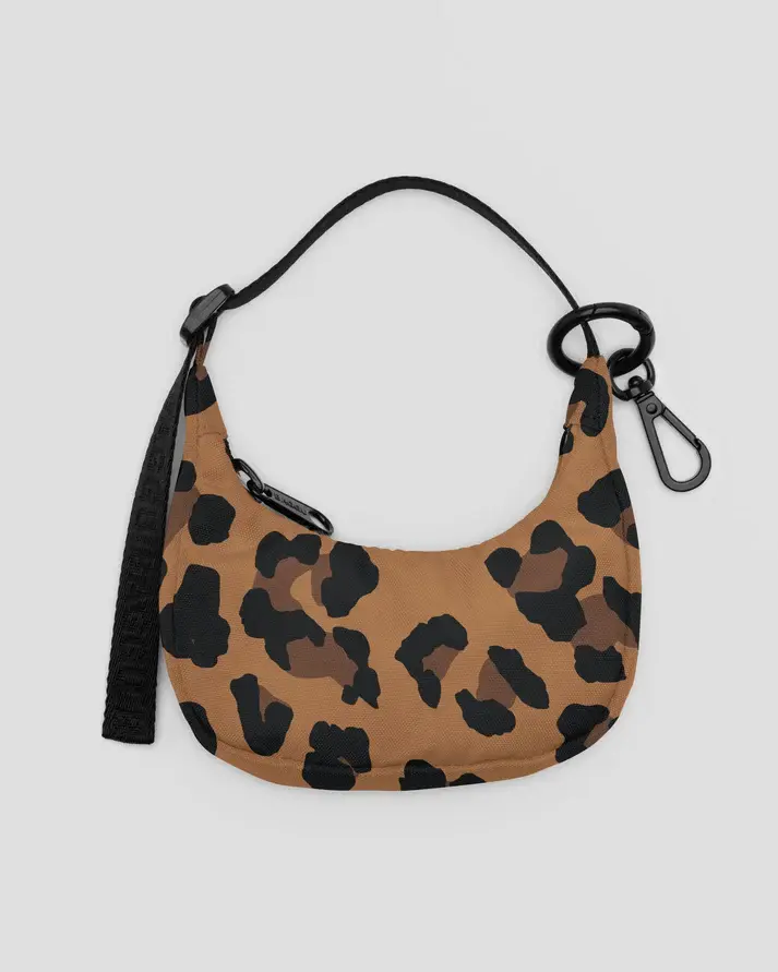 Baggu - BA BA AC - Leopard Crescent Bag Charm