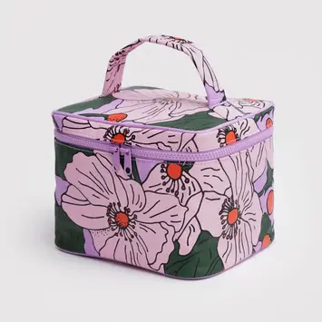 Baggu - BA BA BAG - Large Cosmetic Case, Pink Poppy