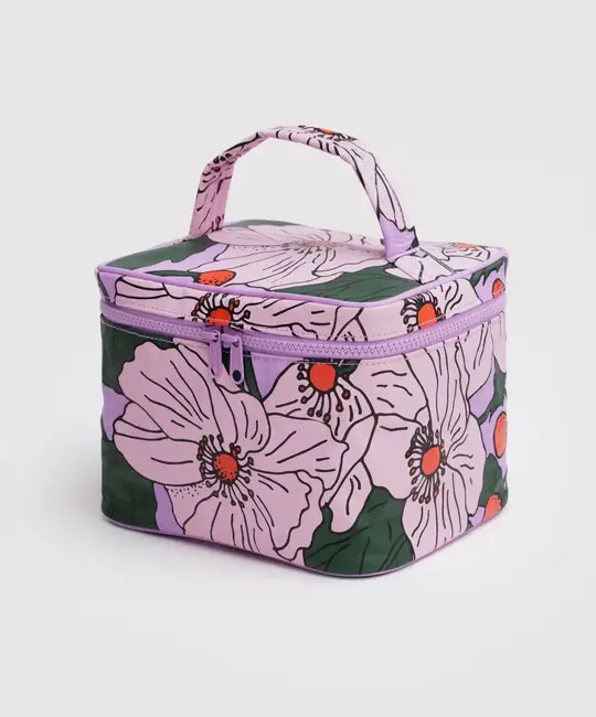 Baggu - BA BA BAG - Large Cosmetic Case, Pink Poppy
