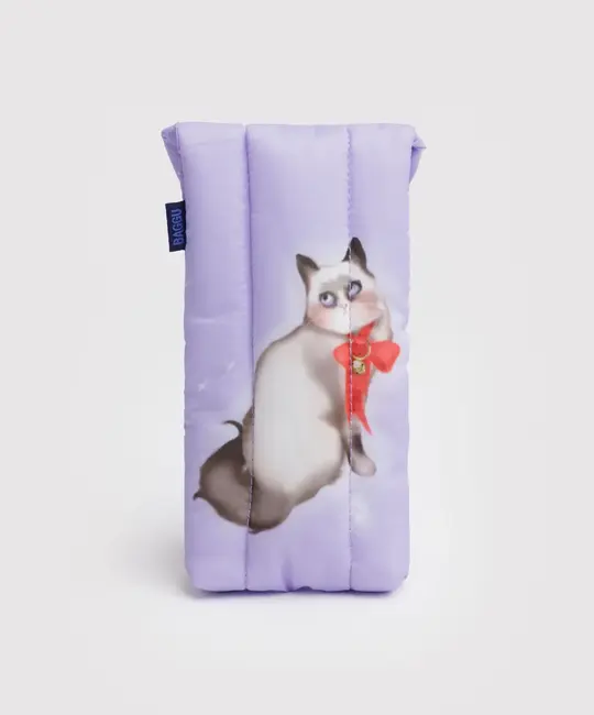 Baggu - BA BA AC - Puffy Glasses Sleeve, Fancy Cats