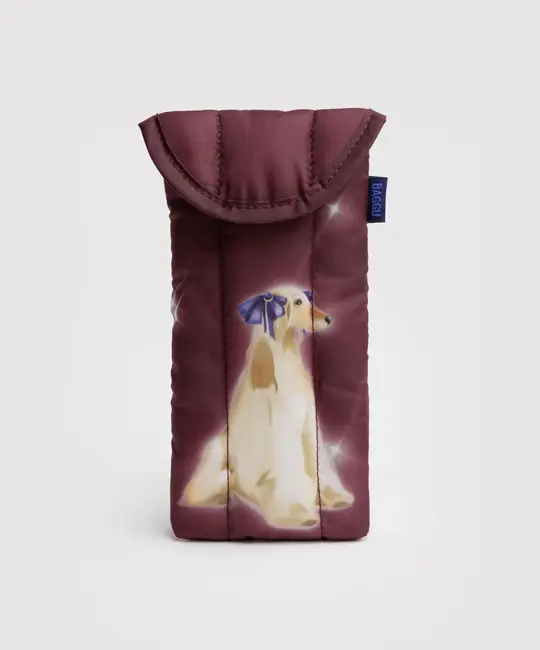 Baggu - BA BA AC - Puffy Glasses Sleeve, Fancy Dogs