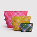 Baggu - BA BA BAG - Go Pouch Set, Star Plaid