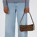 Baggu - BA BA BAG - Nylon Pochette Bag, Leopard