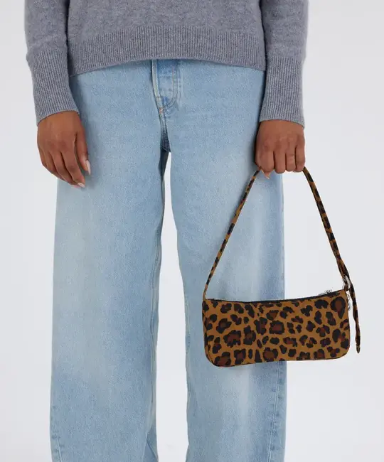 Baggu - BA BA BAG - Nylon Pochette Bag, Leopard